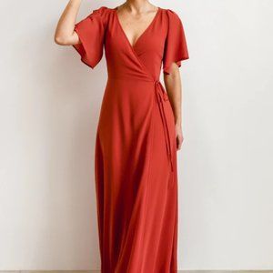 NWOT Baltic Born Clay Wrap Dress M